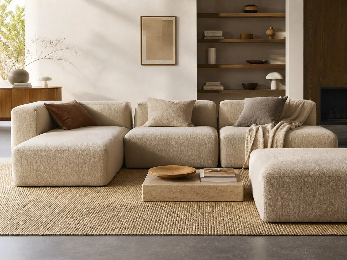 Modulares Sofa als Stellvertreter für brühl-Planungslogik