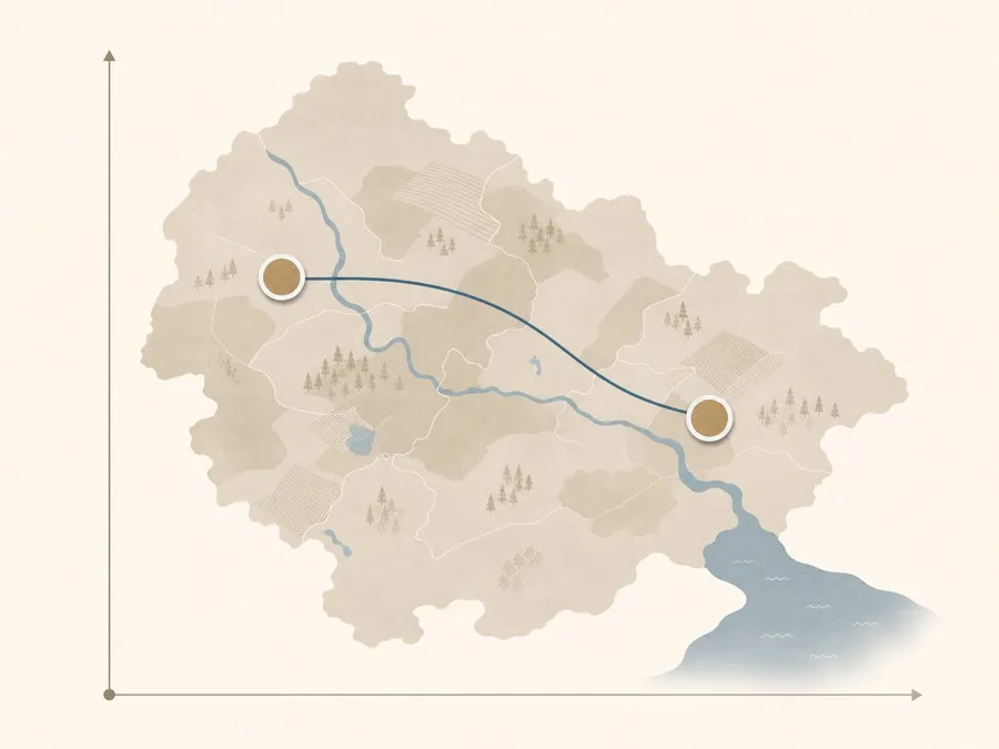 GRW Filialen im Raum Augsburg als redaktionelle Bildgrafik