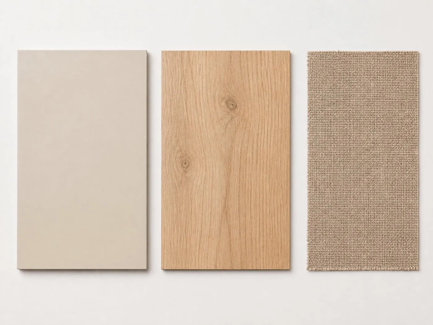 Materialvergleich für Wohnzimmerschrank-Programme